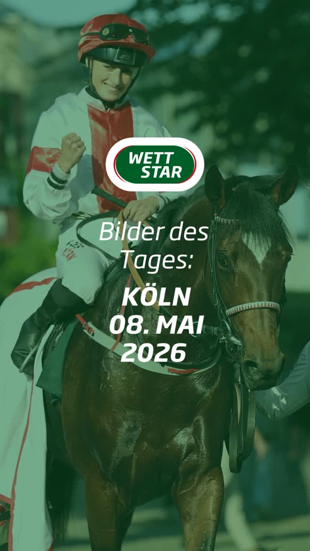 Vergangenen Freitag wurde der Renntag in Köln vom Sonntag nachgeholt. Dabei sorgte...