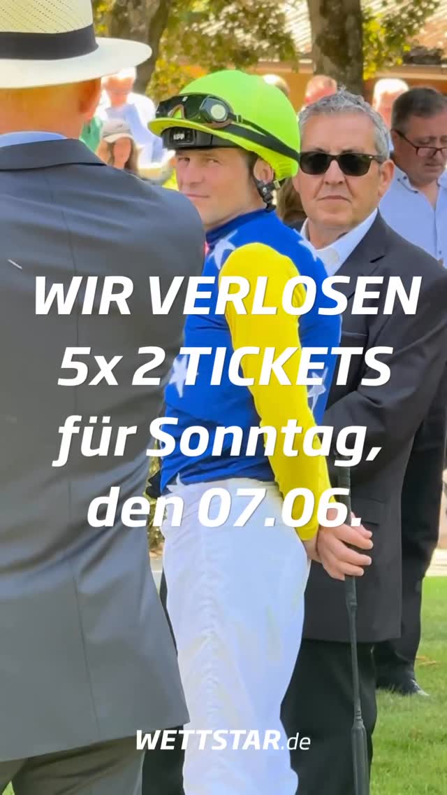 Gewinnspiel 🤩 Wir verlosen 5x 2 Tickets für den finalen Sonntag des...