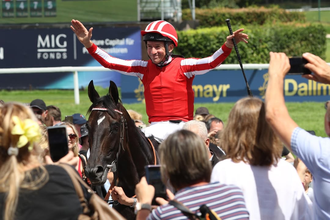 Schon 5 Tage ist der letzte Ritt von Adrie de Vries her....