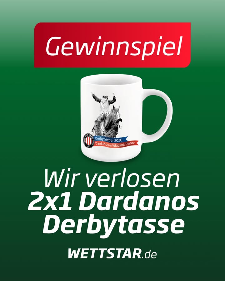 Die Derbytassen sind da 🤩 Und ihr könnt 2x 1 Tasse gewinnen....