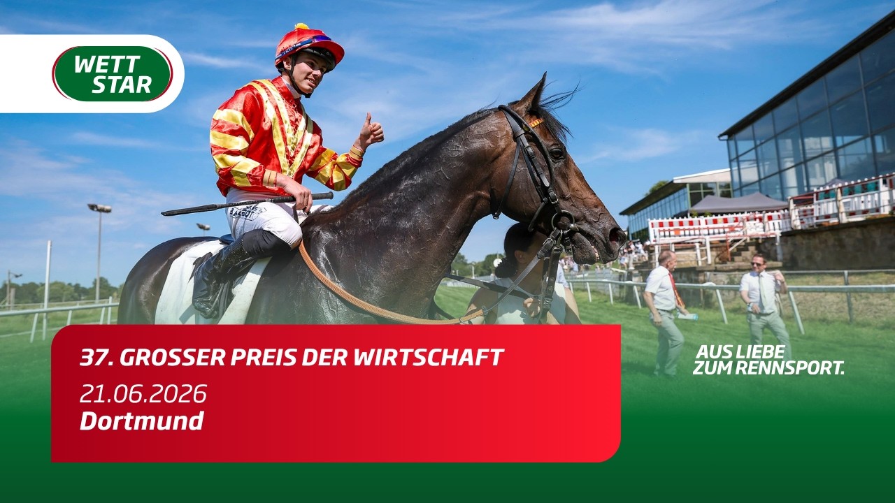 37. Grosser Preis der Wirtschaft inkl. Siegerehrung - Sieger: BEST LIGHTNING