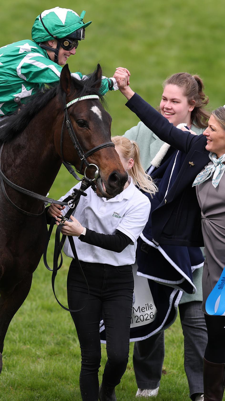 Überraschung im ersten Grupperennen des Jahres 🤩 In der Kalkmann Frühjahrs-Meile konnte...