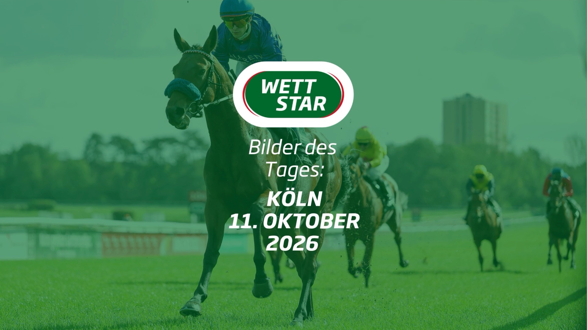 Es war der Renntag der Youngster 😍 Mit dem WETTSTAR. de-Preis des...