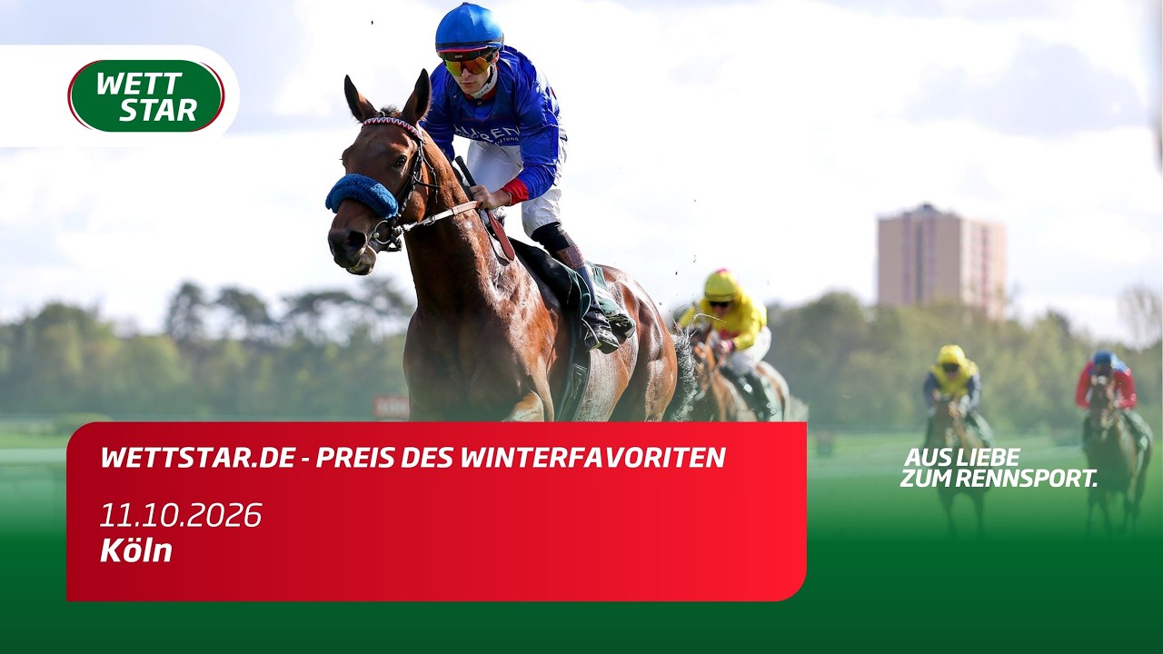 WETTSTAR.de - Preis des Winterfavoriten inkl. Siegerehrung I Sieger: Western