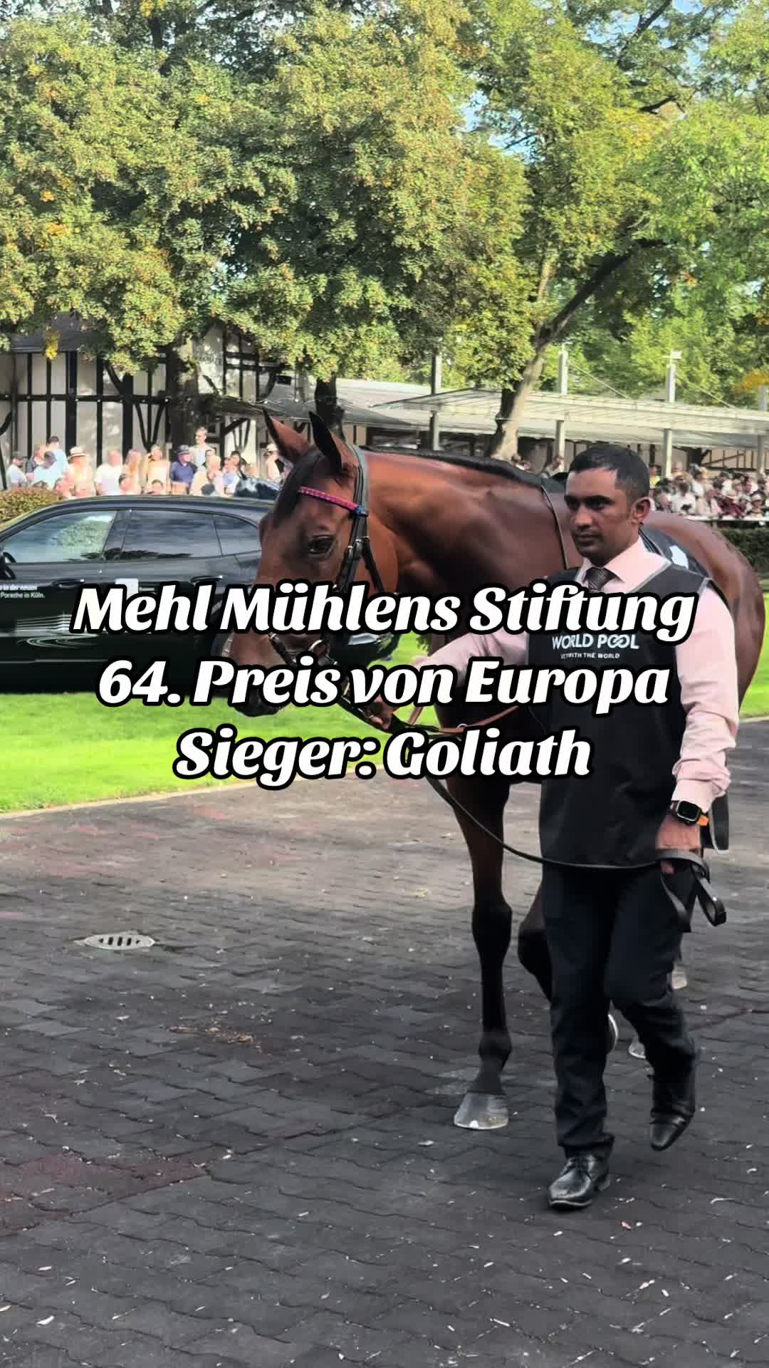 He is back 💥 Goliath siegt erneut in Deutschland! @Thorsten Castle @WHR