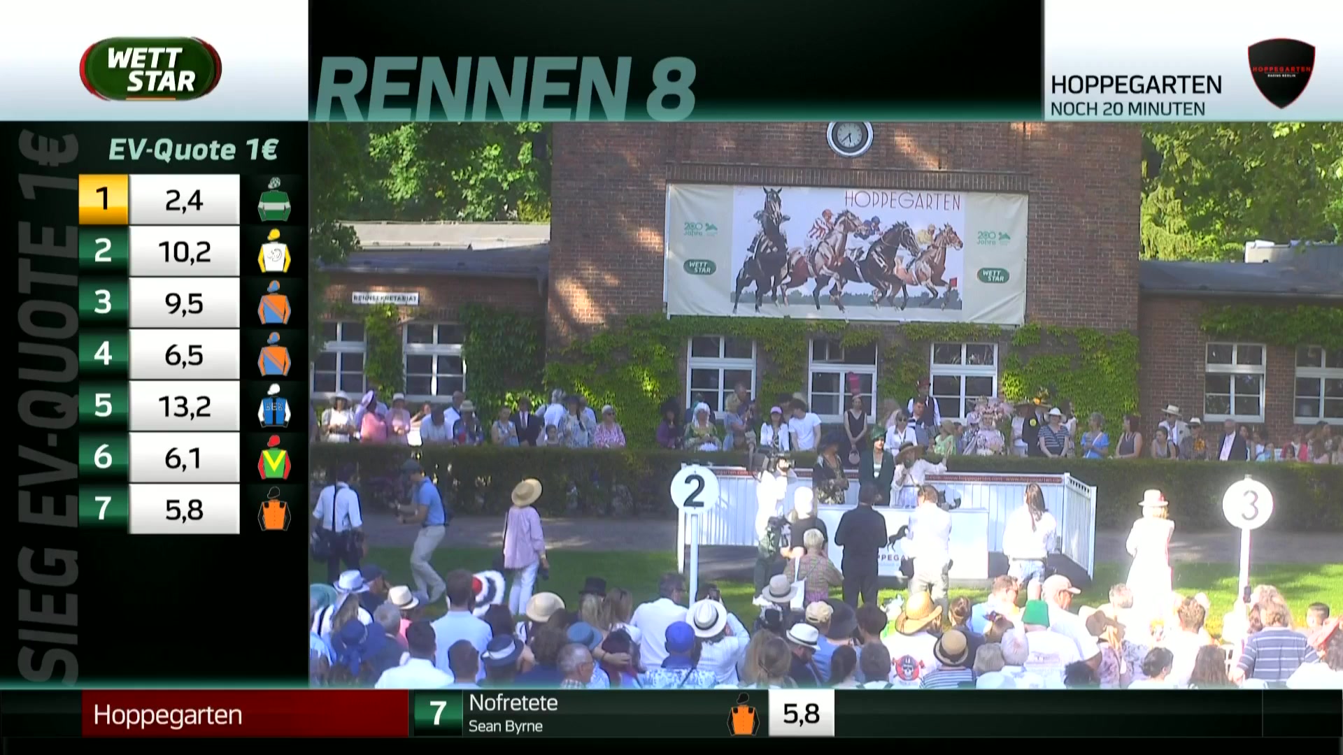 Was für ein Festtagsprogramm am Fashing Raceday am Pfingstsonntag in Berlin-Hoppegarten: Mit...