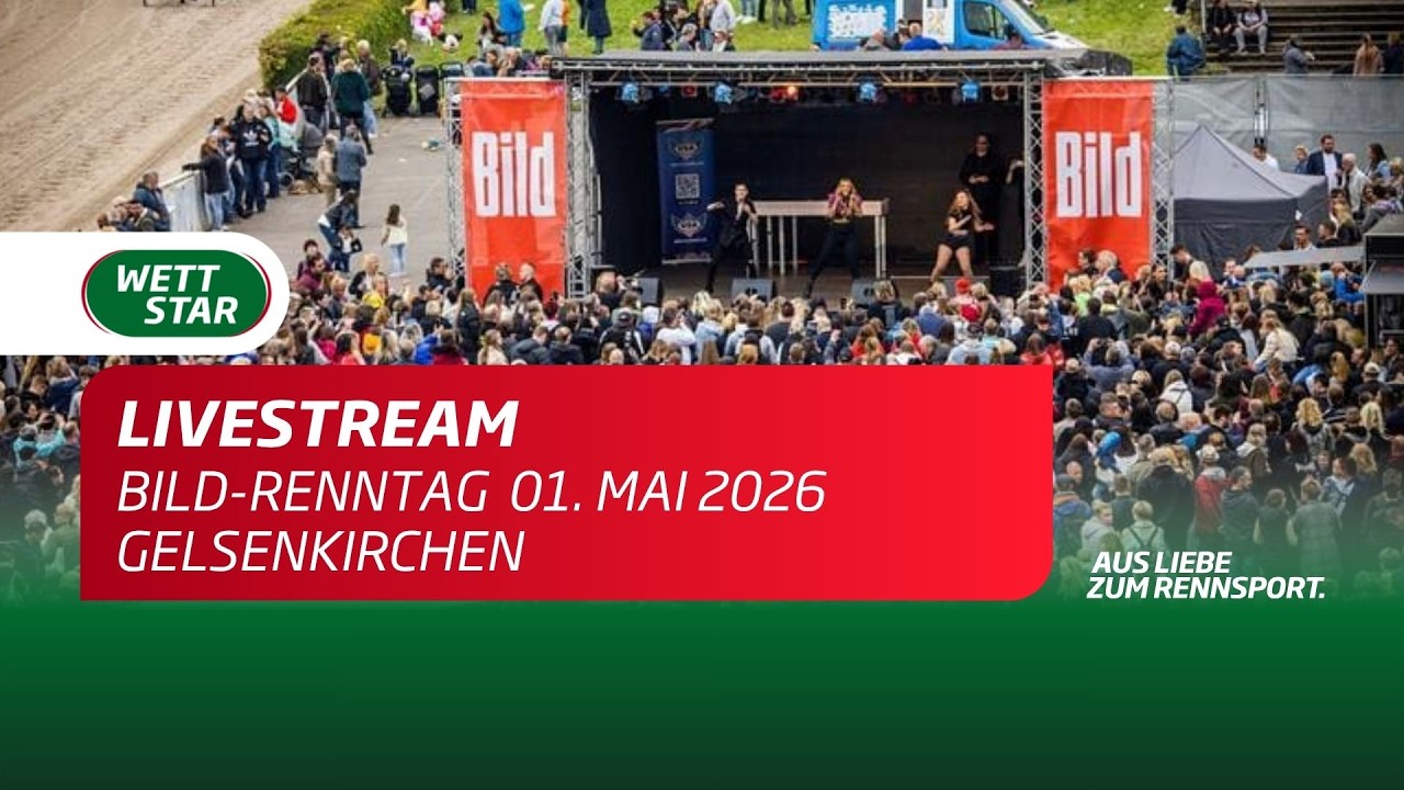 Livestream 01.05. Gelsenkirchen Bild Renntag