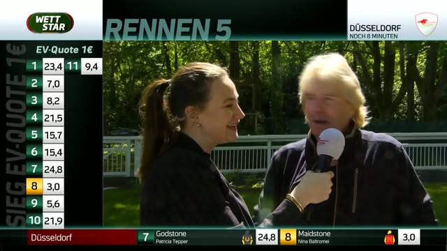 Die Rennbahn in Düsseldorf gibt Vollgas, am Samstag steht bereits der dritte...