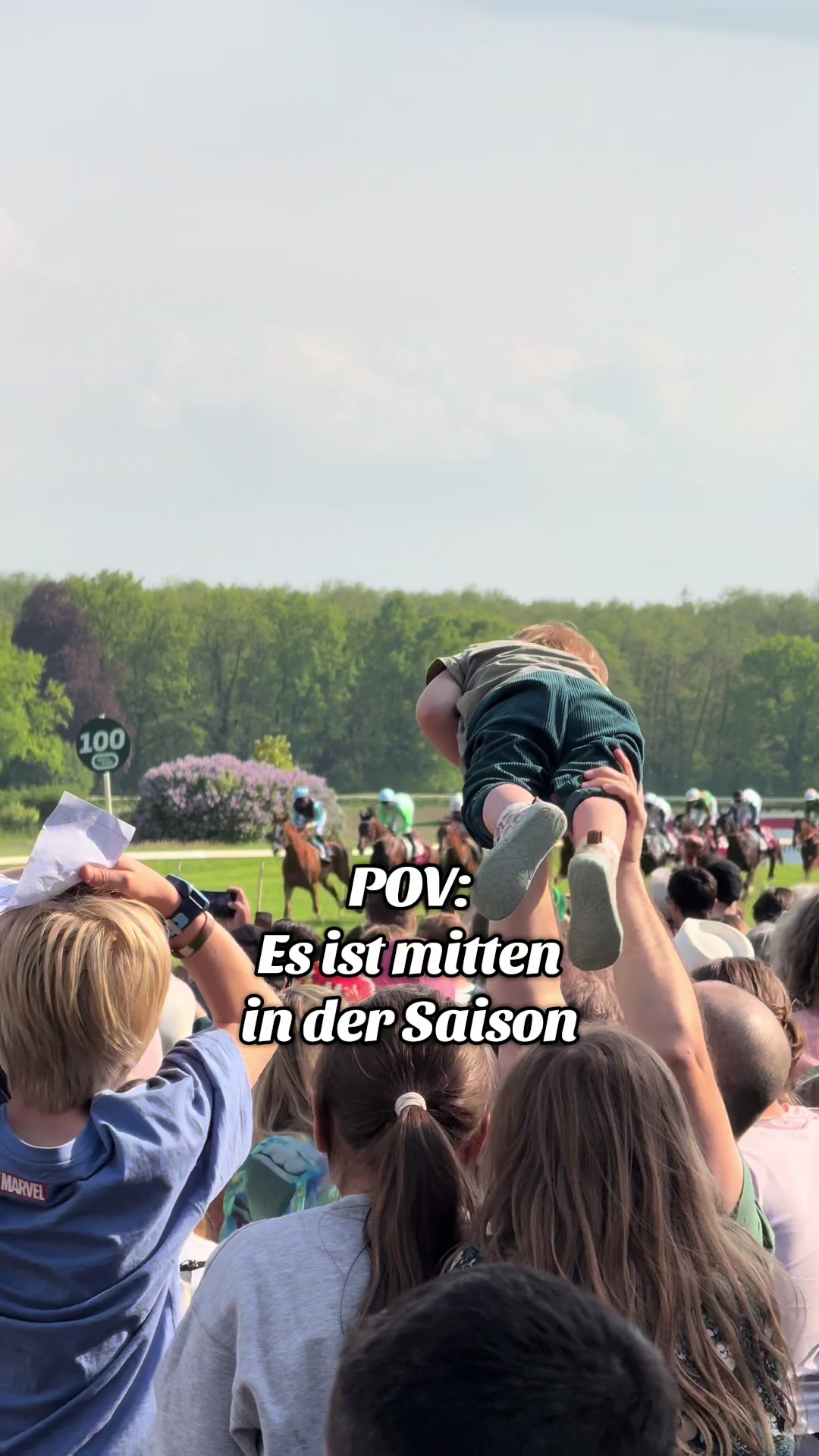 Keine Zeit mehr für den Job - die Rennbahn ruft 🤷🏼‍♀️ #trend #pferdesport #pferderennen #arbeitszeitbetrug #pferd