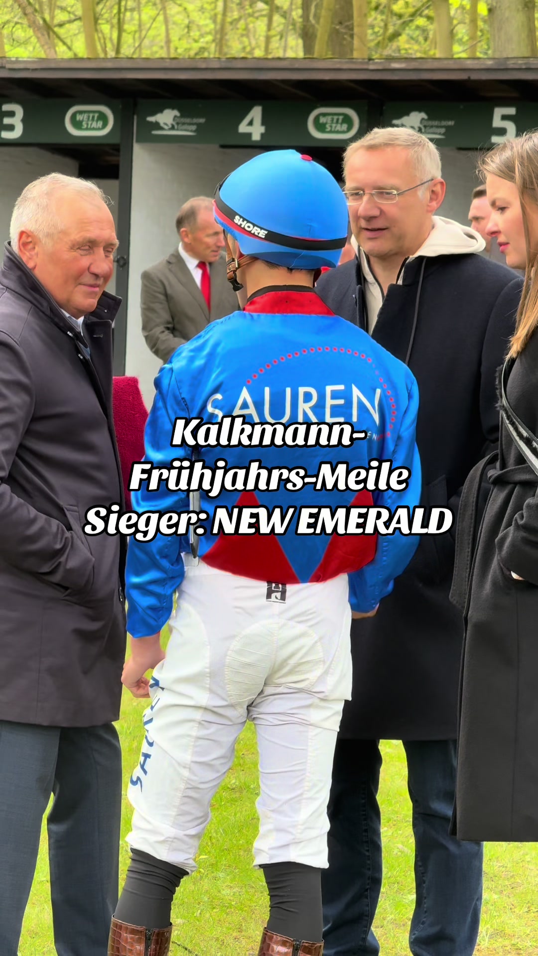 Die Sieger im ersten Grupperennen des Jahres war NEW EMERALD mit der Top-Reiterin Sibylle Vogt im Sattel 🤩 @duesseldorf_galopp @Sibylle