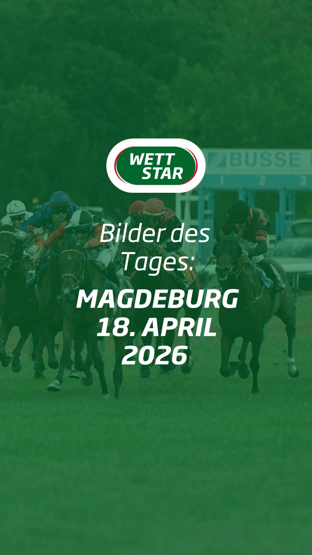 Vergangenen Samstag startete auch die Magdeburger Rennbahn in die Saison 🍀 Neben...