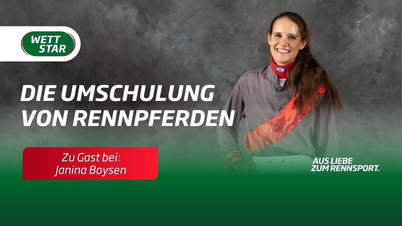 Die Umschulung von Rennpferden: Zu Gast bei Janina Boysen