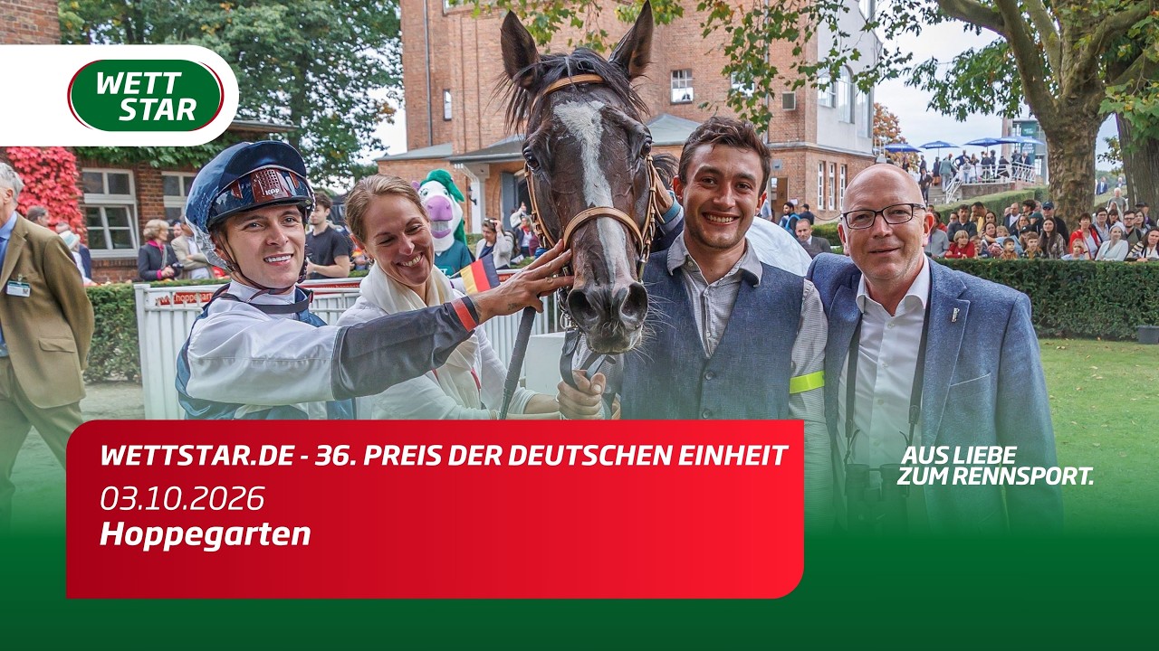 WETTSTAR.de - 36. Preis der Deutschen Einheit inkl. Siegerehrung I Sieger: Snow Player