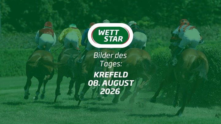 Am vergangenen Samstag stand der dritte Renntag der Saison im Krefelder Stadtwald...